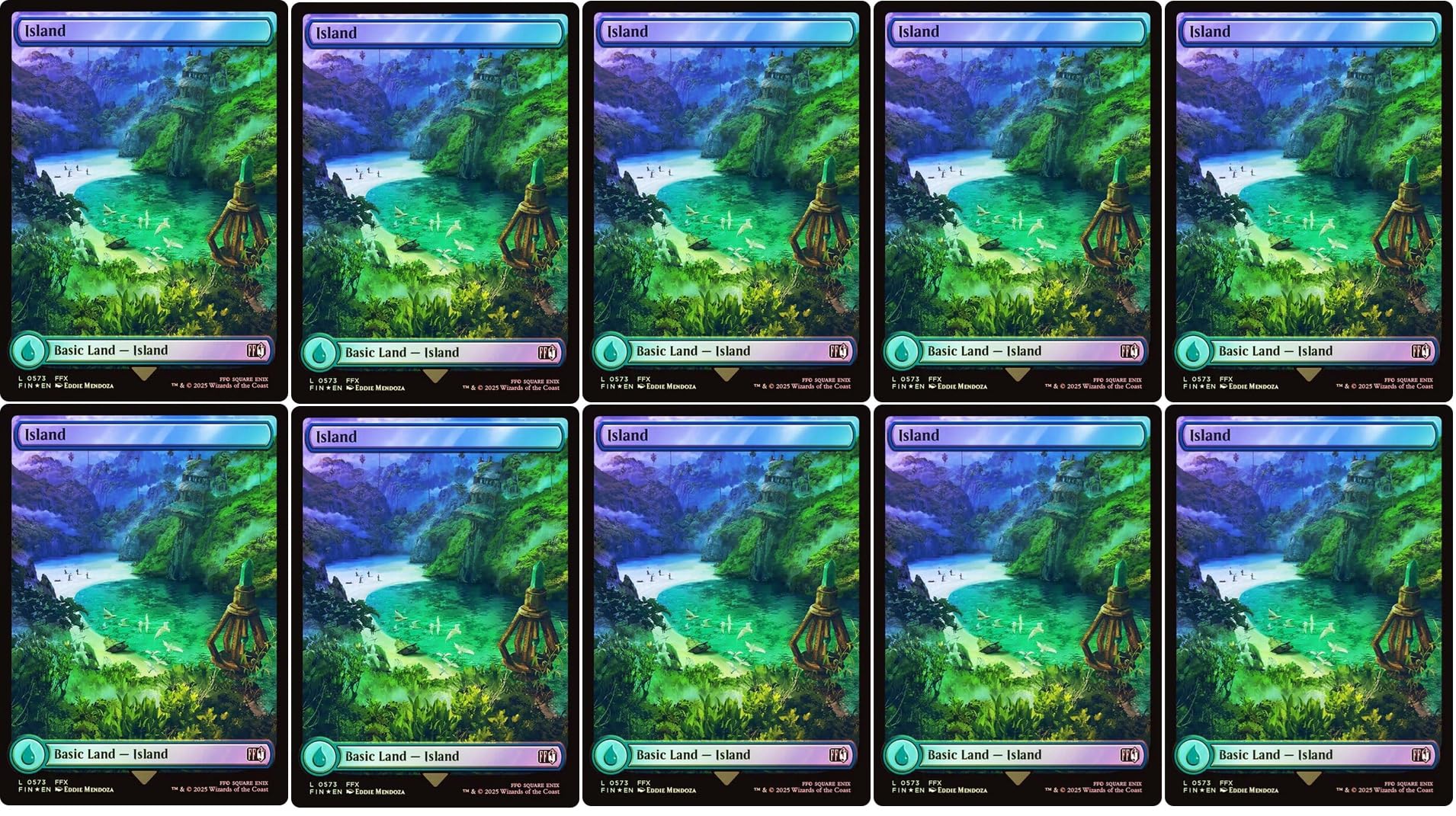 Amazon.com: 10x Magic The Gathering Final Fantasy Surge FOIL Full